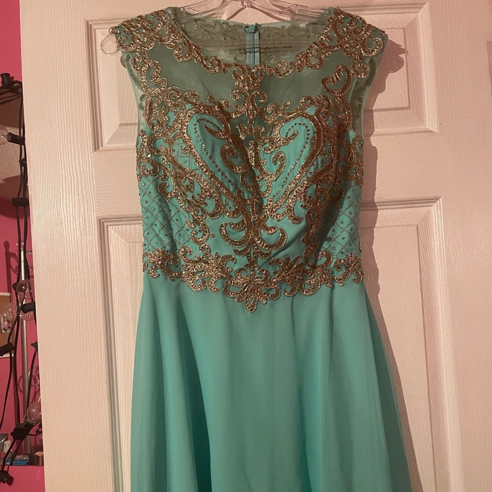 Blue Prom Dress